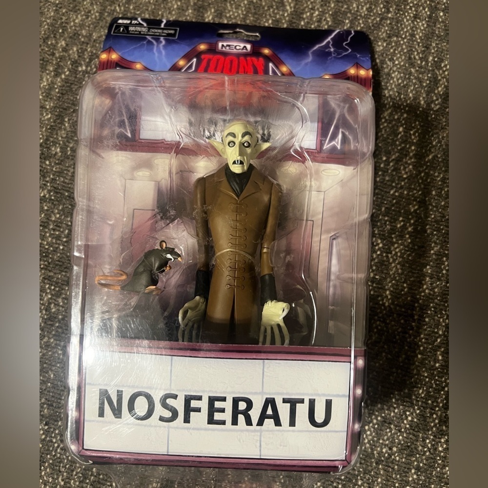 NWT Toony Terrors Nosferatu- 6” Scale Action Figure